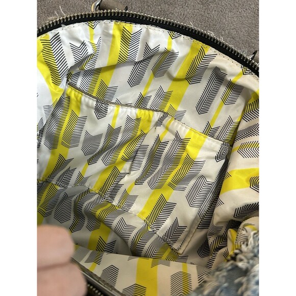 MMS Design Studios Denim Patchwork Handbag (missing 1 Footrest See Picture)‎ - Picture 5 of 7